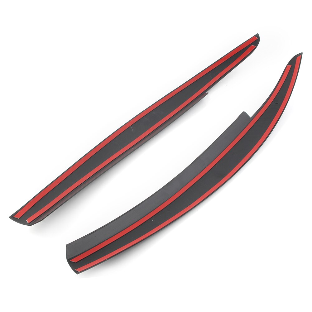 Volkswagen Scirocco MK3 Headlight Eyebrows Gloss Black (2009-2017)