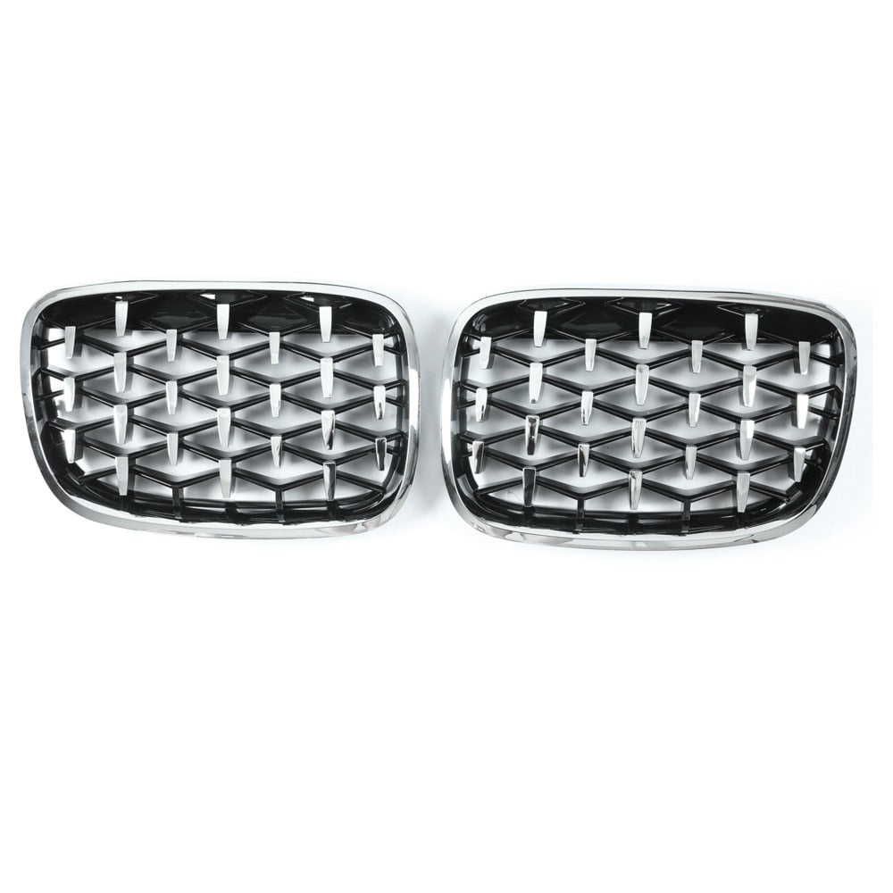 BMW X5 E70 / X6 E71 Diamond Replacement Grilles (2007-2013)