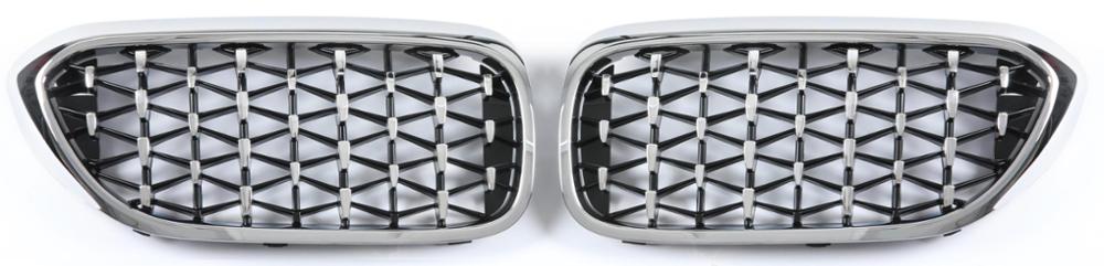 BMW 1 / 2 / 3 / 4 / 5 Series Diamond Replacement Grilles (Read Description)