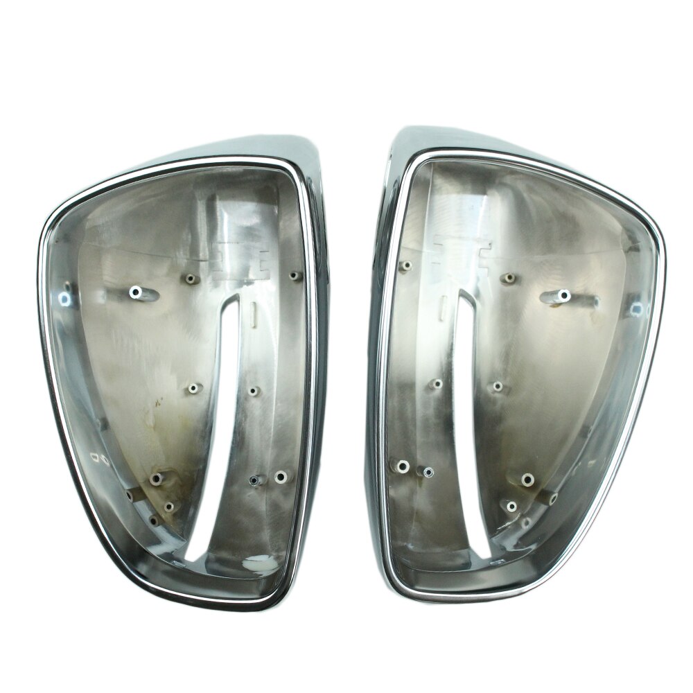 Audi TT / TTS / TTRS Satin Chrome Silver Mirror Covers (2008 - 2014 / 8J / MK2)