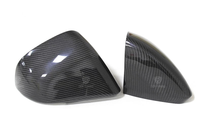 162 - Ford Mustang Carbon Fibre Wing Mirror Add On Covers (2008 - UP) American & Euro Models - Diversion Stores Car Parts And Modificaions