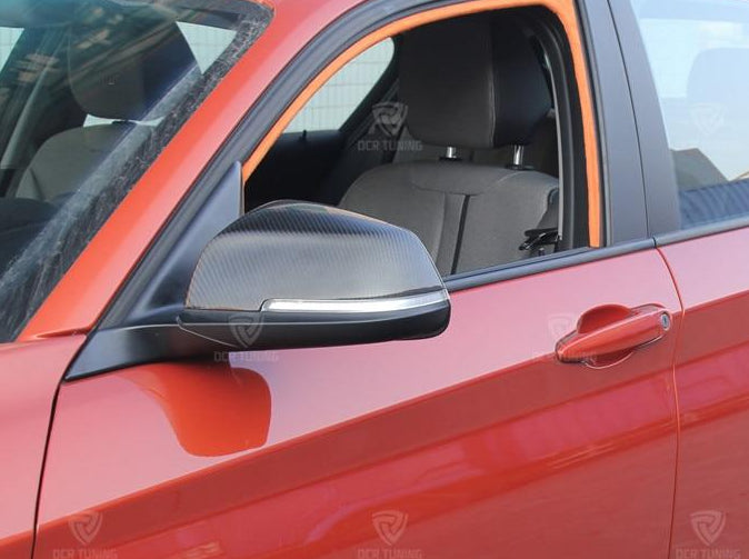 147 - BMW 3 Series Carbon Fibre Replacement Mirror Caps (2013 - UP) - Diversion Stores Car Parts And Modificaions