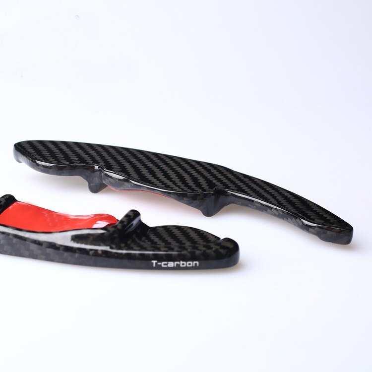 Skoda Octavia / Superb Red Or Black Carbon Fibre Paddle Extensions (Plus Supporting Models) - Diversion Stores Car Parts And Modificaions