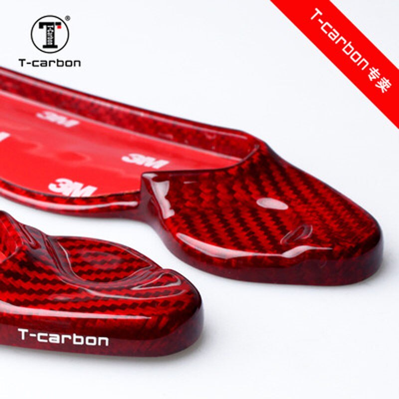 235 - Range Rover Carbon Fibre Paddle Shifter Extensions For SPORT / EVOQUE (Red or Black) - Diversion Stores Car Parts And Modificaions