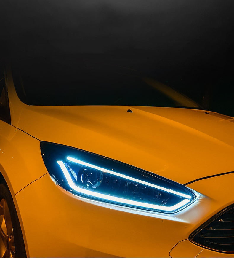 082 - Ford Focus LED Headlight / DRL / Dynamic Indicators (2014-2018) - Diversion Stores Car Parts And Modificaions