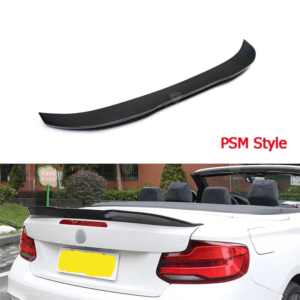 009 - BMW F22/F23 Carbon Fibre Rear Boot Spoiler (2014 Onward) - Diversion Stores Car Parts And Modificaions