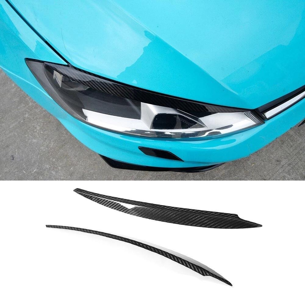 Volkswagen Golf MK7 / MK7.5 Genuine Carbon Fibre Eyebrows (2013 - 2019) (Carbon Fibre) - Diversion Stores Car Parts And Modificaions