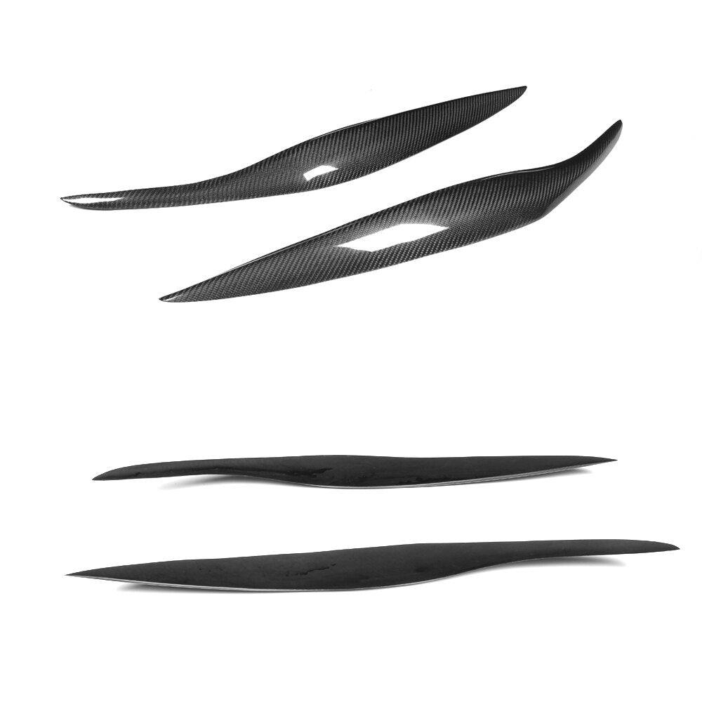 050 - Ford Fiesta Carbon Fibre Headlight Eyebrows (2012-2017 Models) - Diversion Stores Car Parts And Modificaions