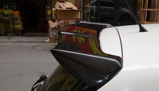 163 - Volkwagen Polo Carbon Fibre Slick Spoiler (2009 - 2017 Models) - Diversion Stores Car Parts And Modificaions