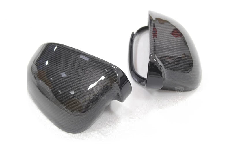249 - Volkswagen Golf MK5 Carbon Fibre Replacement Mirror Covers (2004 - 2008) (Carbon Fibre (Genuine)) - Diversion Stores Car Parts And Modificaions
