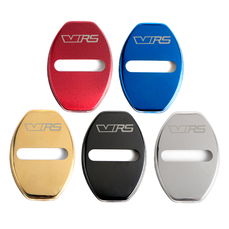 211 - Skoda VRS 4x Car Door Lock Covers For Octavia / Rapid / Superb / Fabia - Diversion Stores Car Parts And Modificaions