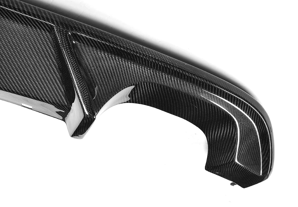 248 - Volkswagen Golf MK7 R Carbon Fiber Rear Diffuser (2013-2016) - Diversion Stores Car Parts And Modificaions