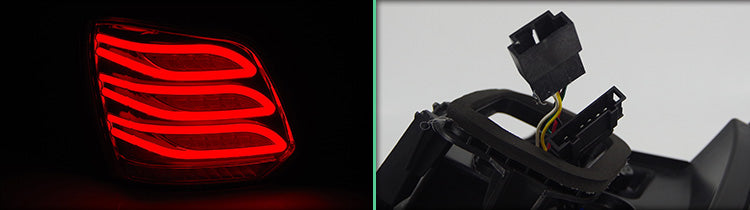 048 - Volkswagen Polo LED Tail Lights With Dynamic Turn Signal (2009-2018 Models) - Diversion Stores Car Parts And Modificaions