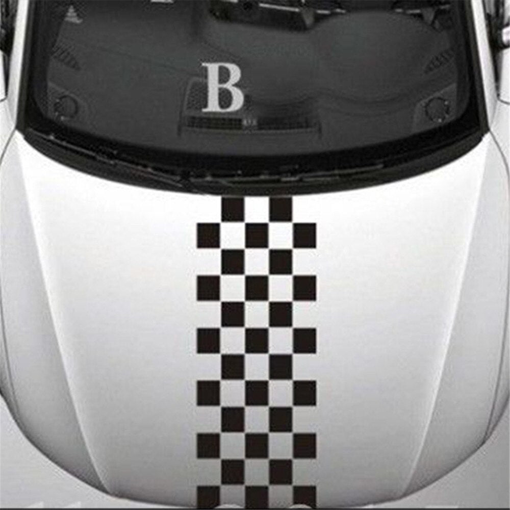 Universal Hood / Bonnet Stripe Decal (4 STYLES) - Diversion Stores Car Parts And Modificaions