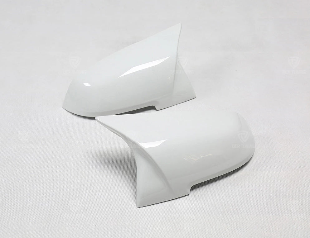 193 - BMW 1/2/3/4 Series Alpine White Wing Mirror Covers - Diversion Stores Car Parts And Modificaions