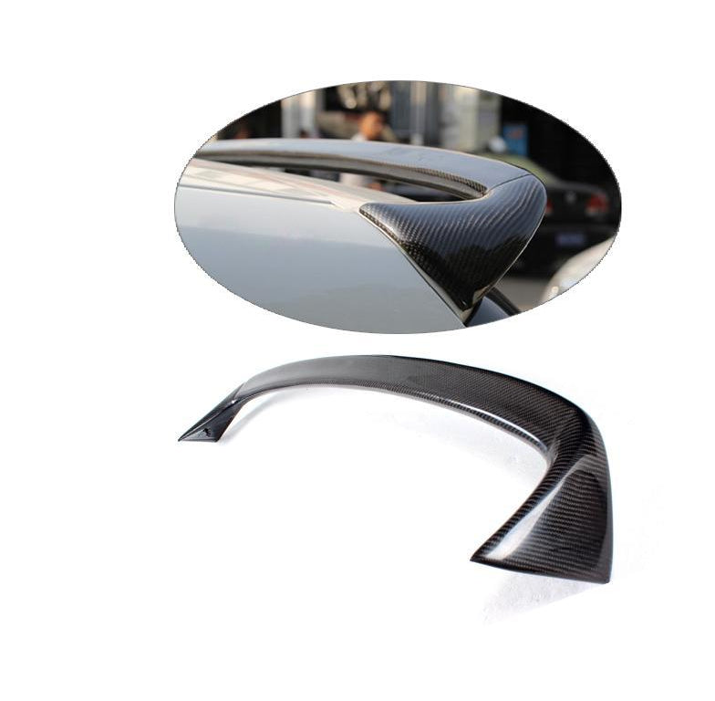 015 - BMW 1 Series F20 Carbon Fibre Lifted Spoiler (2012-2018 Models) + Black / Grey - Diversion Stores Car Parts And Modificaions