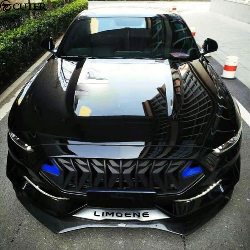 189 - Ford Mustang 'Mouth Of Evil' Front Bumper, Grille & Lip (2015-2017) - Diversion Stores Car Parts And Modificaions