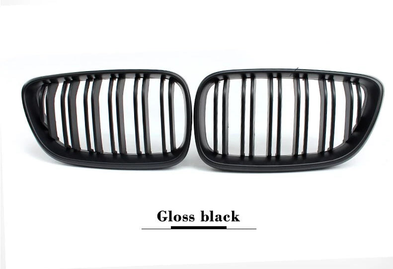 044 - BMW 2 Series Front Carbon Fibre Kidney Grills (2014+ F22 F87 F23) - Diversion Stores Car Parts And Modificaions