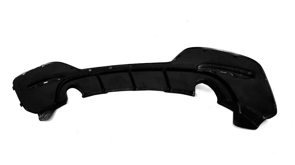 Car Rear Bumper Diffuser Spoiler Lip for BMW 1 Series F20 M Sport M135i M140i Hatchback 2 Door 4 Door 2016 - 2018 Carbon Fiber