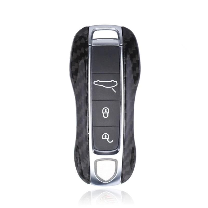 Carbon Fibre Key Cover For Porsche Panamera / Cayenne 958 / Macan / 718 / 911 - Diversion Stores Car Parts And Modificaions