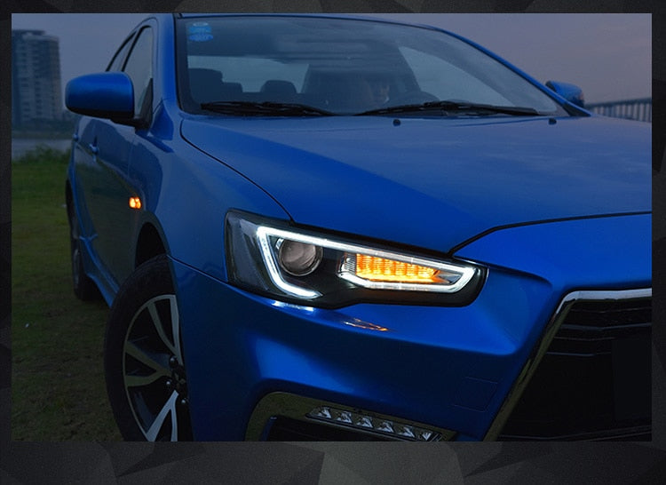 114 - Mitsubishi EVO Lancer Evolution Devils Headlights (2008-2016 Models) - Diversion Stores Car Parts And Modificaions