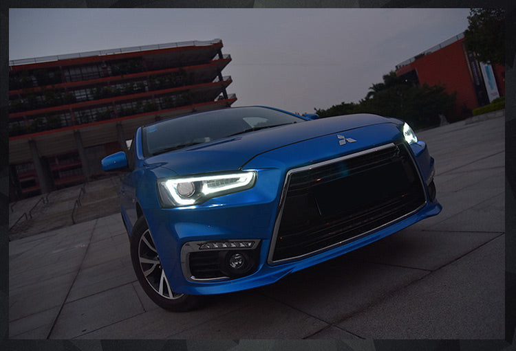 114 - Mitsubishi EVO Lancer Evolution Devils Headlights (2008-2016 Models) - Diversion Stores Car Parts And Modificaions