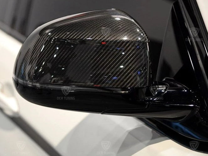 208 - BMW X3/X4/X5/X6 Carbon Fibre Wing Mirror Covers (Replacement Or Add On Style) 2014 - UP - Diversion Stores Car Parts And Modificaions