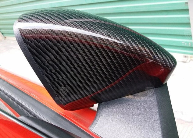 162 - Ford Mustang Carbon Fibre Wing Mirror Add On Covers (2008 - UP) American & Euro Models - Diversion Stores Car Parts And Modificaions