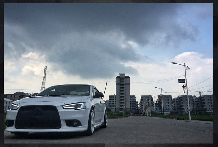 114 - Mitsubishi EVO Lancer Evolution Devils Headlights (2008-2016 Models) - Diversion Stores Car Parts And Modificaions