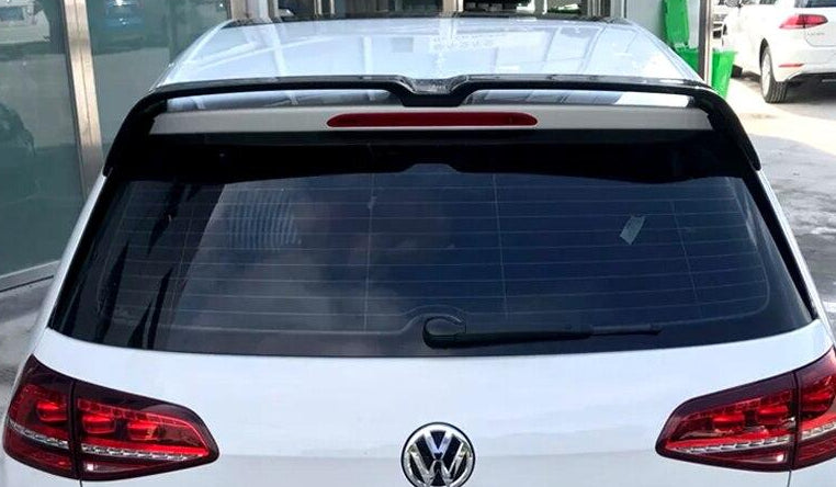 095 - Volkswagen Golf MK7/7.5 Oettinger Style Gloss Black Or White Roof Spoiler BASE MODELS (2013 - UP) NOT FOR GTI/R - Diversion Stores Car Parts And Modificaions