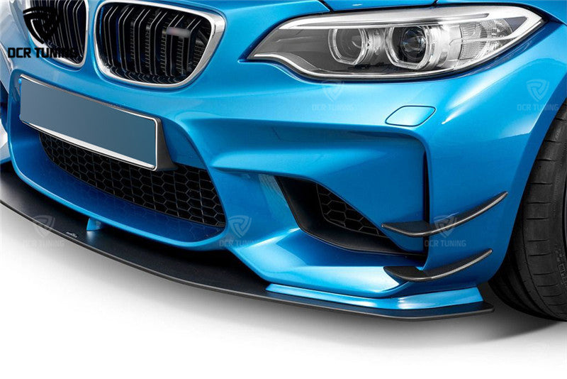 171 - BMW M2 Carbon Fibre Front Canards (2014 - UP) - Diversion Stores Car Parts And Modificaions
