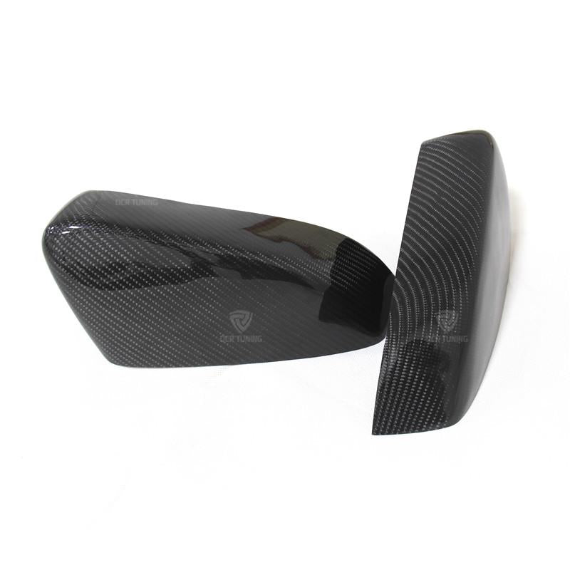 162 - Ford Mustang Carbon Fibre Wing Mirror Add On Covers (2008 - UP) American & Euro Models - Diversion Stores Car Parts And Modificaions