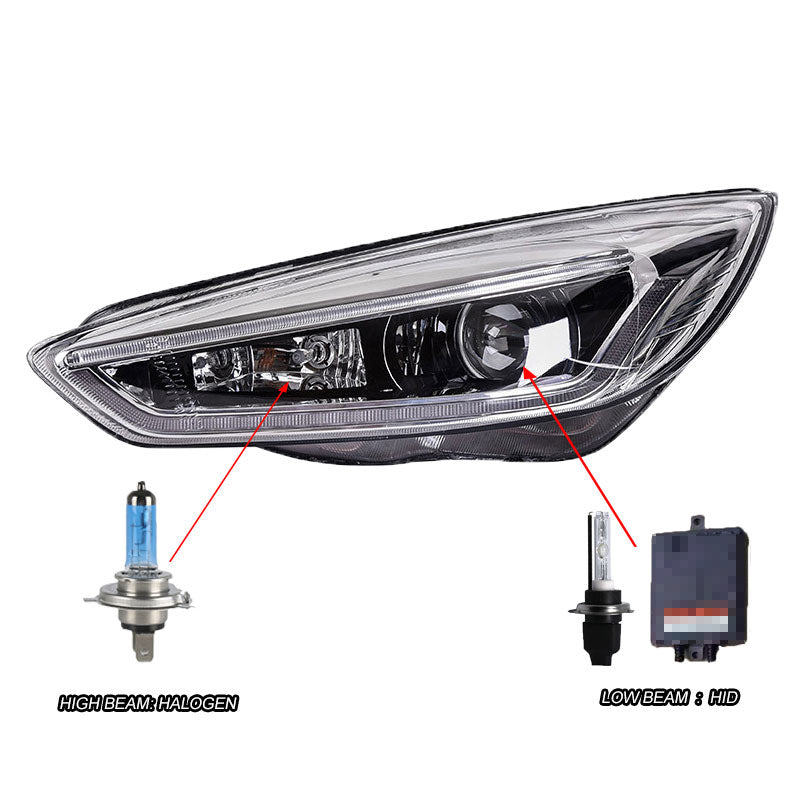 082 - Ford Focus LED Headlight / DRL / Dynamic Indicators (2014-2018) - Diversion Stores Car Parts And Modificaions