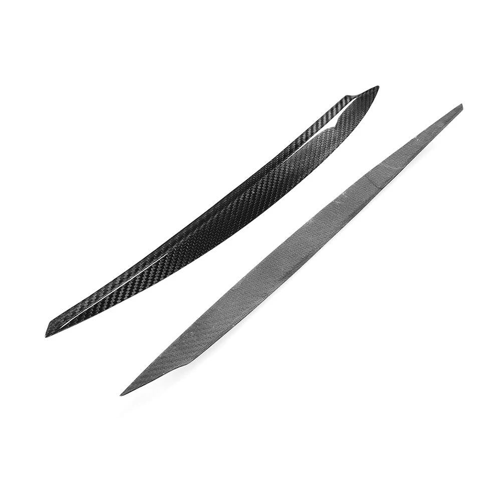 Volkswagen Golf MK7 / MK7.5 Genuine Carbon Fibre Eyebrows (2013 - 2019) (Carbon Fibre) - Diversion Stores Car Parts And Modificaions