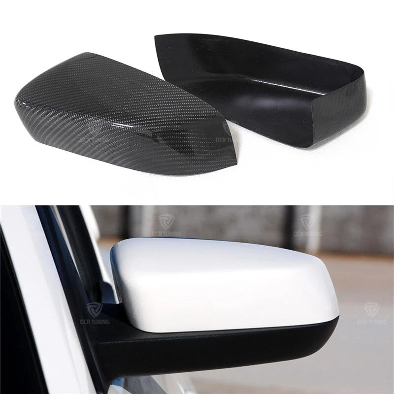 162 - Ford Mustang Carbon Fibre Wing Mirror Add On Covers (2008 - UP) American & Euro Models - Diversion Stores Car Parts And Modificaions