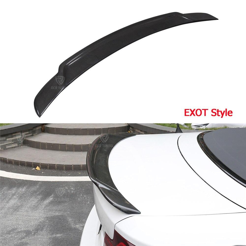 009 - BMW F22/F23 Carbon Fibre Rear Boot Spoiler (2014 Onward) - Diversion Stores Car Parts And Modificaions