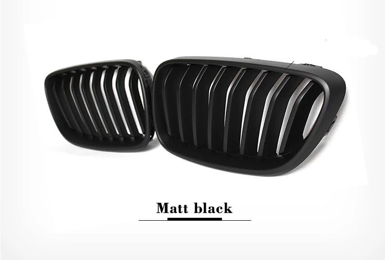 044 - BMW 2 Series Front Carbon Fibre Kidney Grills (2014+ F22 F87 F23) - Diversion Stores Car Parts And Modificaions