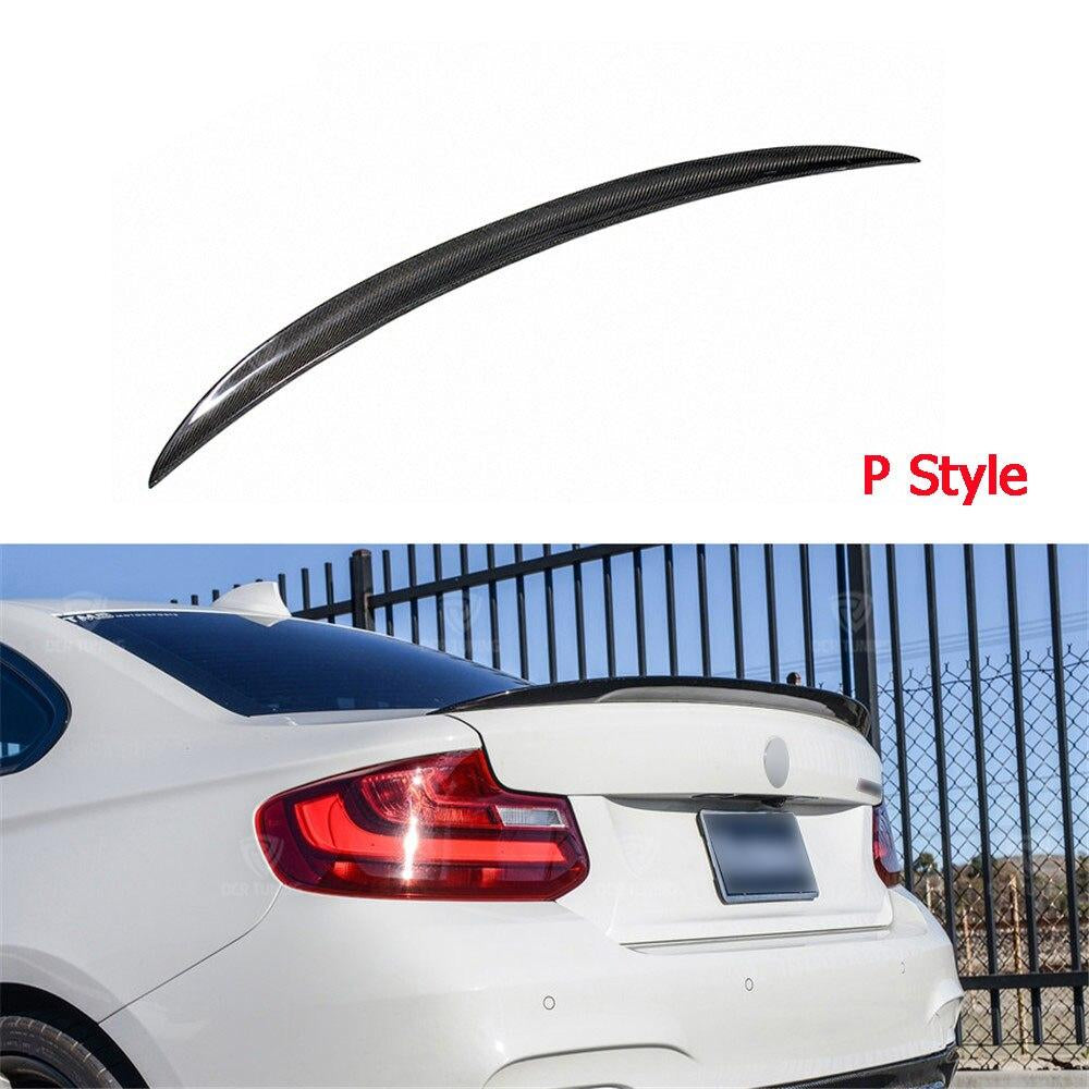 009 - BMW F22/F23 Carbon Fibre Rear Boot Spoiler (2014 Onward) - Diversion Stores Car Parts And Modificaions