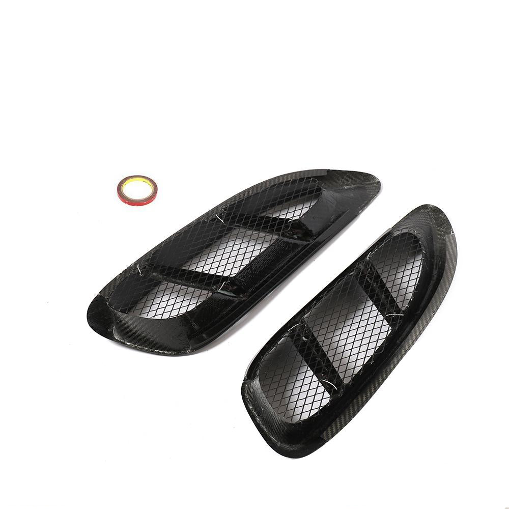 028 - PORSCHE 718 Cayman/Boxster/S/GTS Carbon Fibre Engine Air Intake Vents - Diversion Stores Car Parts And Modificaions