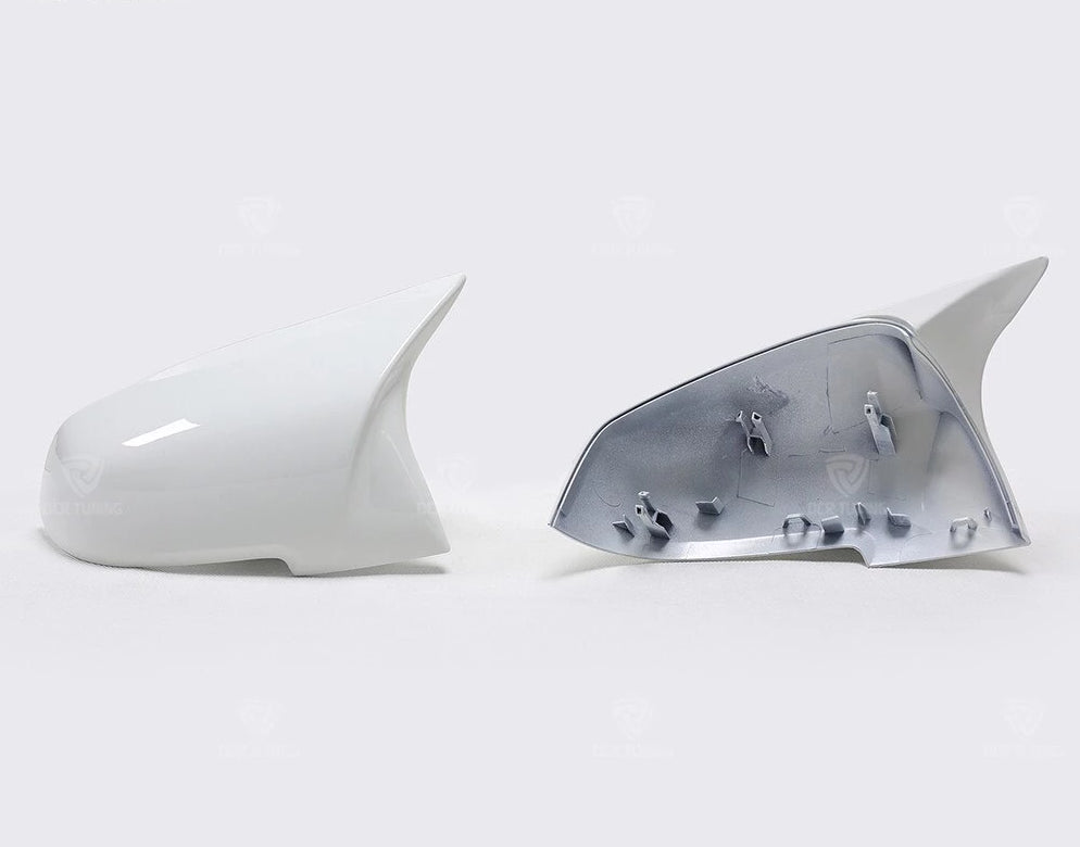 193 - BMW 1/2/3/4 Series Alpine White Wing Mirror Covers - Diversion Stores Car Parts And Modificaions