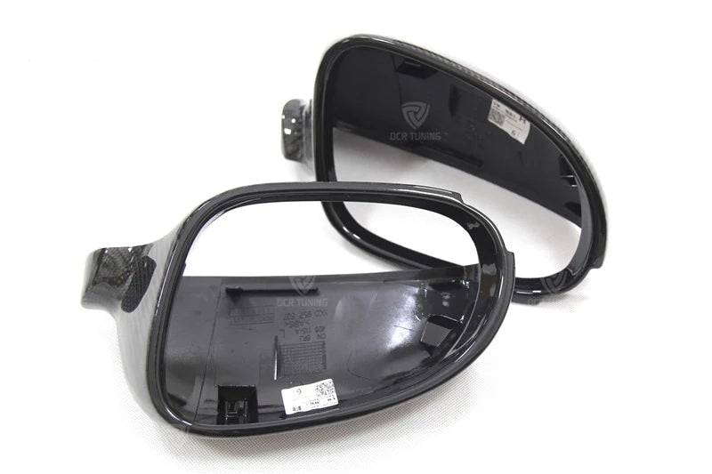 249 - Volkswagen Golf MK5 Carbon Fibre Replacement Mirror Covers (2004 - 2008) (Carbon Fibre (Genuine)) - Diversion Stores Car Parts And Modificaions
