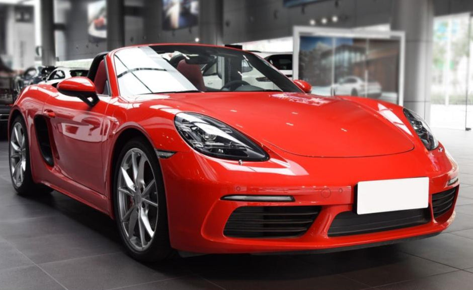 028 - PORSCHE 718 Cayman/Boxster/S/GTS Carbon Fibre Engine Air Intake Vents - Diversion Stores Car Parts And Modificaions