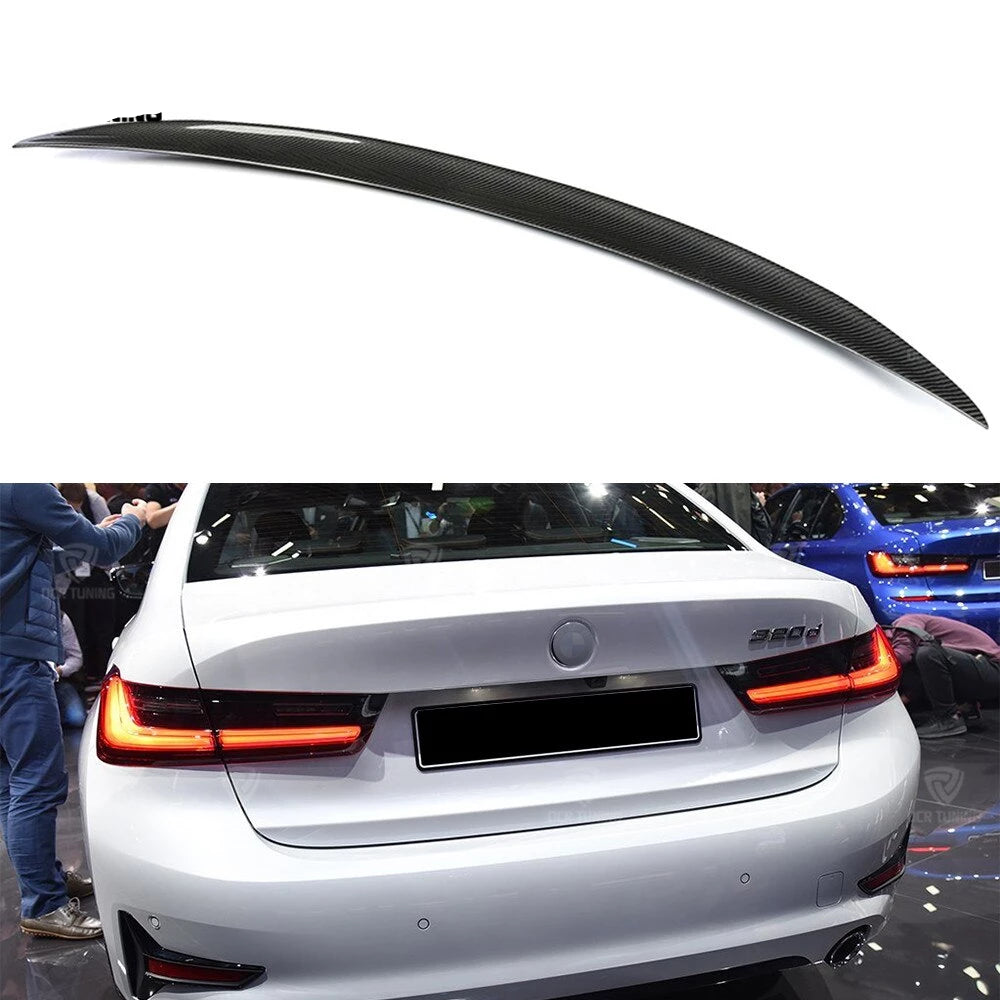092 - BMW 3 Series Carbon Fibre Boot Spoiler (2018-UP Models) - Diversion Stores Car Parts And Modificaions