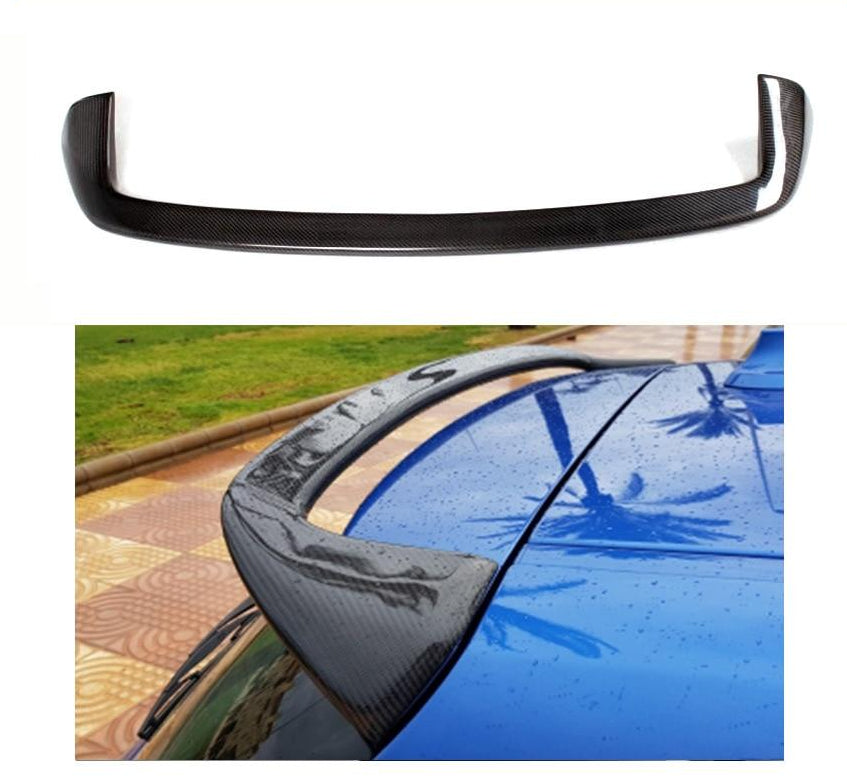 015 - BMW 1 Series F20 Carbon Fibre Lifted Spoiler (2012-2018 Models) + Black / Grey - Diversion Stores Car Parts And Modificaions