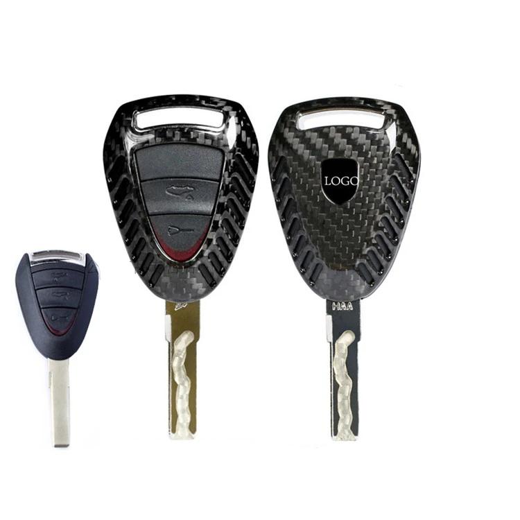 Carbon Fibre Key Cover For Porsche Panamera / Cayenne 958 / Macan / 718 / 911 - Diversion Stores Car Parts And Modificaions