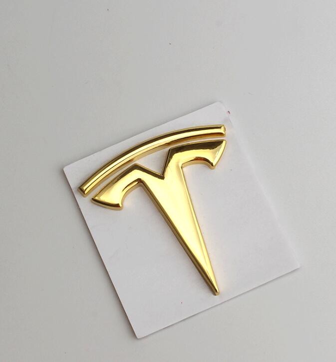 Tesla Metal Self Adhesive Emblem / Badge