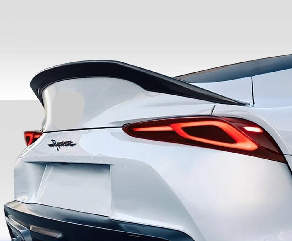 Toyota Supra MK5 Carbon Fibre Ducktail Spoiler Lip (MK5 2019+)