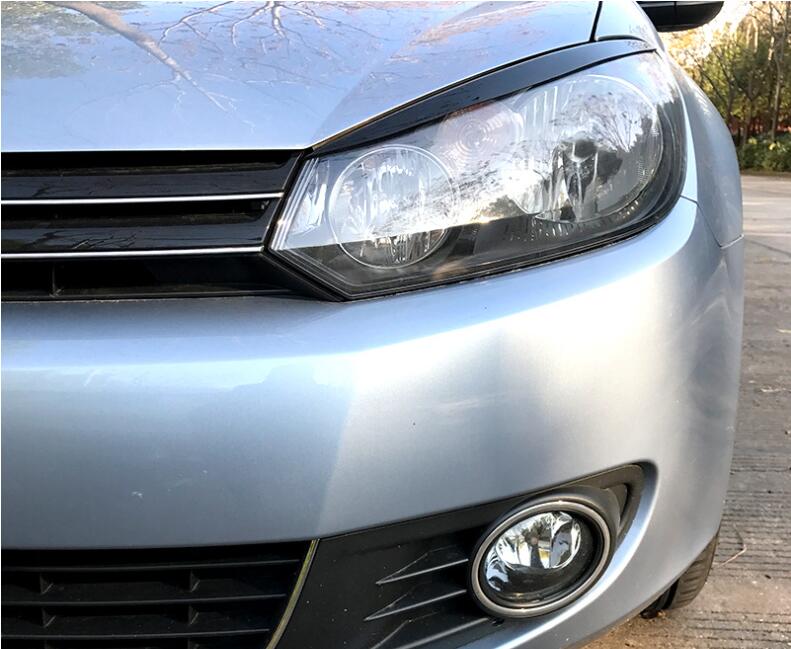 Volkswagen Golf MK6 Headlight Eyebrows (2008-2013 Models)