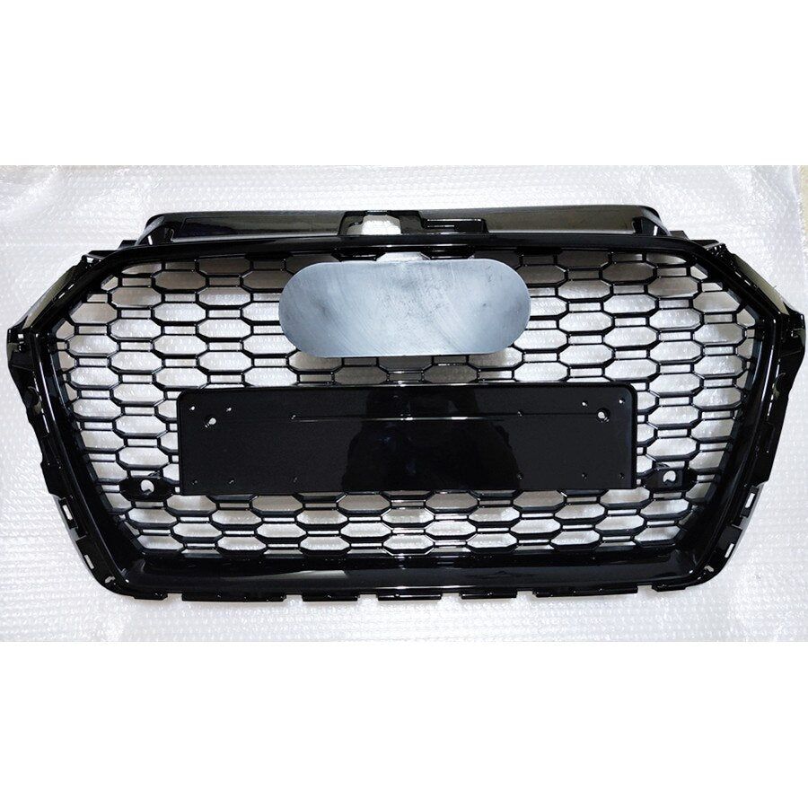 Audi A3 / S3 8V Gloss Black Replacement Honeycomb Grille (2017 - 2020 Models)