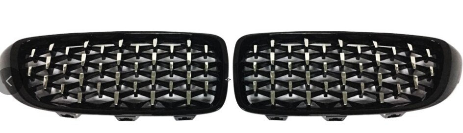 BMW 1 / 2 / 3 / 4 / 5 Series Diamond Replacement Grilles (Read Description)
